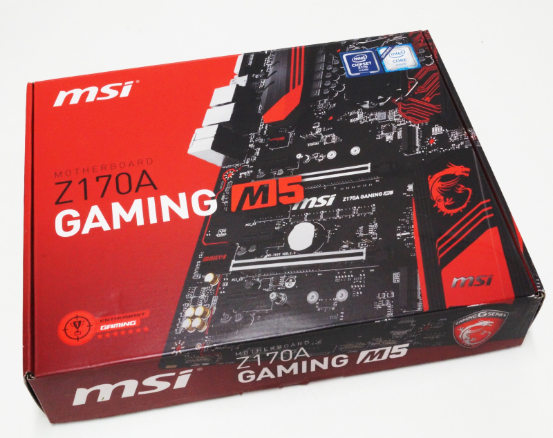 MSI Z170A Gaming M5 Intel LGA 1151 Motherboard ATX, DDR4, M.2, USB 3.1